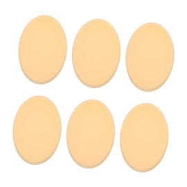 SAFIGLE 6Pcs Durable Oval Makeup Sponges for Dual Use Soft Cosmetic Powder for Foundation Application for Liquid Makeup Compact and Lightweight Design
