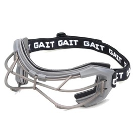 City Sports Gait Glory 2 Lacrosse Goggles - Enhanced Visibility, Advanced Safety, Durable & Lightweight, Comfort Fit, Modern Aesthetic (SILVER)