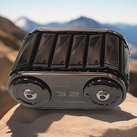 FELIXCONN Tank Chain Metal Fidget Slider for Adults - Silent & Smooth Stress Relief Toy, Anxiety Relief & Focus Improve, Office & School EDC Desk Toy Gift