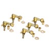 6Pcs Full Closed Guitar Tuning Key Accurate Fast Operation Stable