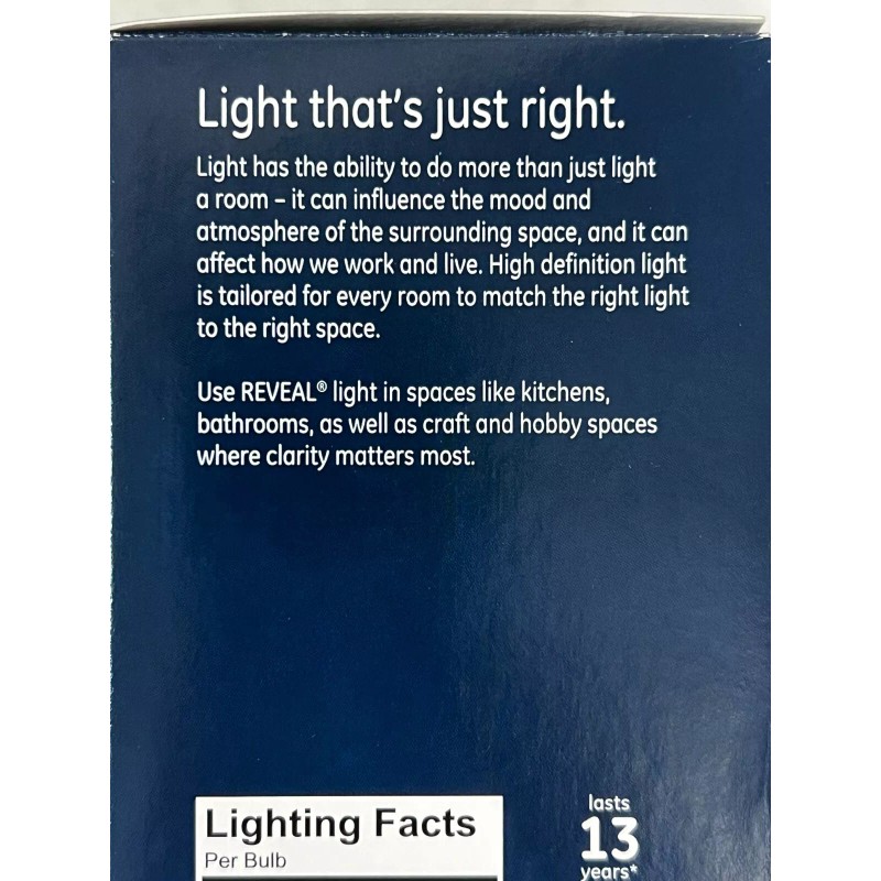GE CASE OF 12 GE Reveal A21 E26 (Medium) LED