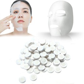 36 Pcs Face Compression Mask Sheet Mask Tablets Dry Paper Mask Facial Compressed Mask Sheets Natural Cotton DIY Skin Care