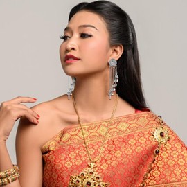 Indian Earrings for Women Jhumka Earrings Boho Earrings Long Bell Dangle Earrings Vintage Indian Jewelry Gifts for Girls