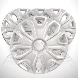 Elite Auto Chrome Set of 4 Wheel Covers fit for Ford Transit 2015-2019 5 Y Spoke 16 inch - Silver