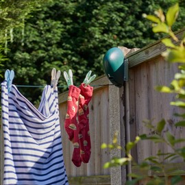 Hampine Retractable Super Strong Heavy Duty Washing Line, Clothes Line, Retractable Washing Line-15m(50ft) and Airer Indoor and Outdoor.