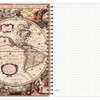 etmamu 398 World Notepad A5 60 Sheets Squared