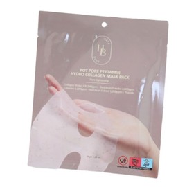 Heve Blue Red Bean Pore Peptamine Hydro Collagen Mask Pack 4 sheets / 헤브블루 팥 포어 펩타민 하이드로 콜라겐 마스크 팩 4매