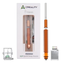 Creality Hi/K2 Plus Nozzle 0.6mm, "Unicorn" K2P Quick-Swap Nozzle 3D Printer Accessories,High Flow High Speed Printing for Creality Hi/K2 Plus 3D Printer (0.6mm)