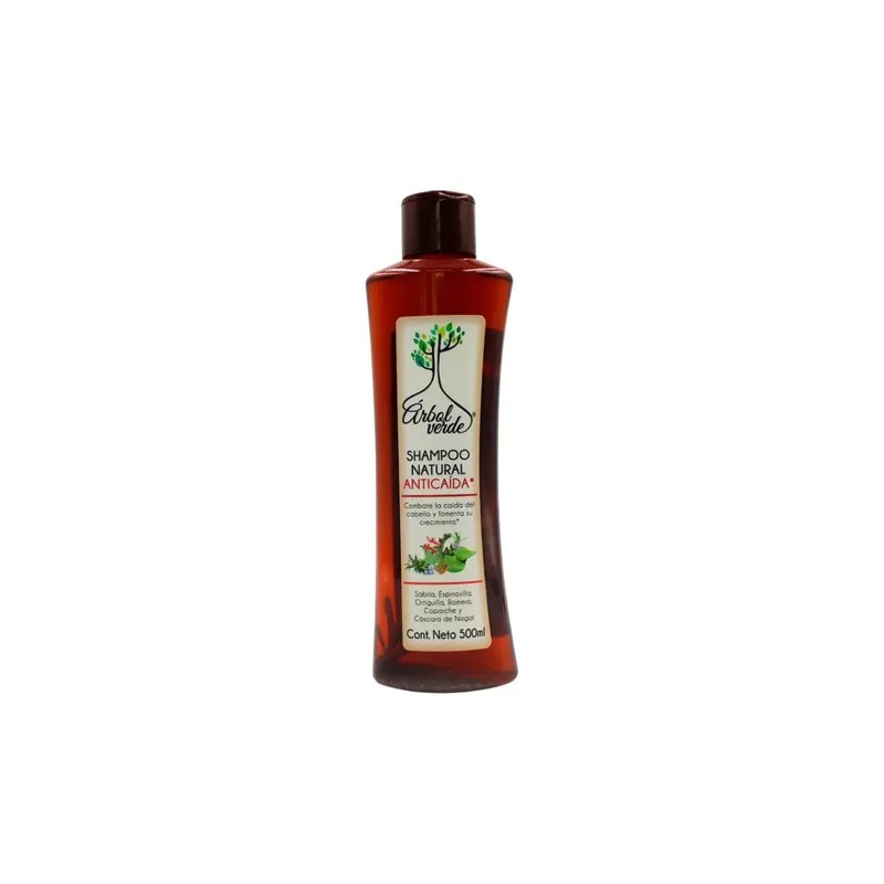 Tratamiento Shampoo Anticaída Árbol Verde 4pzs Romero Sábila