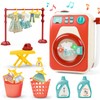 deAO Washing Machine Toy for Children, Mini Simulation Washing Machine