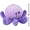 Rhode Island Novelty Weez Octopus 5 Inch Beanie Stuffed Animal