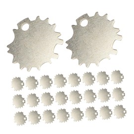 Mikinona 50pcs Multi Tooth Beauty Shears Adjuster Precision Hairdressing Scissors Tension Key for Optimal Cutting Performance Easy Operation Enhanced Durability