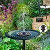 Yzert Solar Fountain Attachment Set, 8 DIY Effects Nozzle &