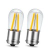 Ruiandsion BA15S 1156 LED Bulbs 6V AC/DC Warm White,1141 1003