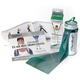 Thera-Band® 2.5 m with zip pockets (green-strong)