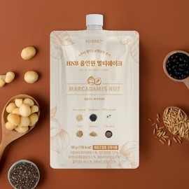 HNBBIO 올인원 멀티 쉐이크 마카다미아 맛 1BOX(7개입) HNBBIO All-in-One Multi Shake Macadamia Flavor 1BOX (7 Packs)