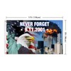 911 Never Forget Flag 3x5 Foot Outdoor Commemoration 9/11 Patriotic