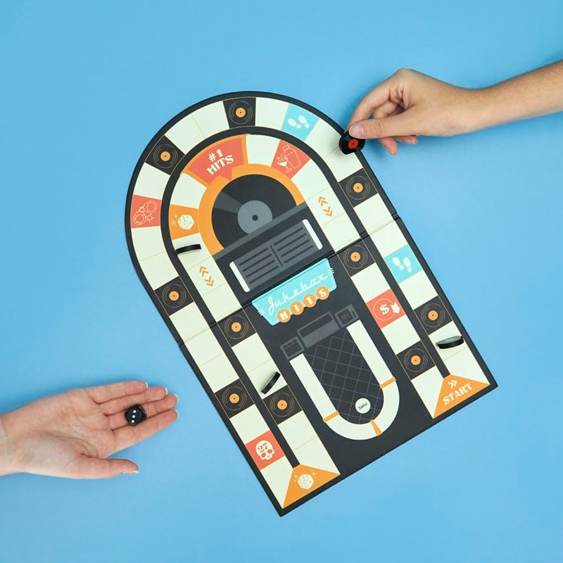 balvi Board Game Jukebox Hits Colour Multicoloured The Goose Game