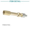 ACROPIX 50mm/1.97" Long Brass Auto Tire Valve Extension Adaptor Air