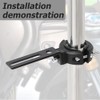 Motorcycle Headlight Bracket 38-60mm - Headlight Mount Motorcycle for Handlebar/Fork/Crashbar