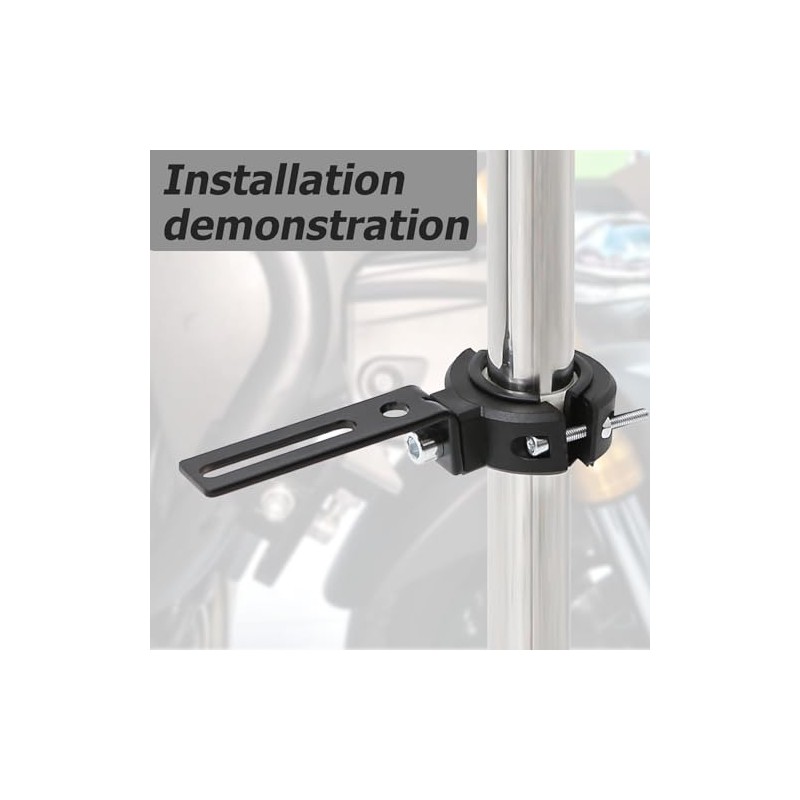 Motorcycle Headlight Bracket 38-60mm - Headlight Mount Motorcycle for Handlebar/Fork/Crashbar
