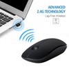 NexiGo Wireless Mouse, Slim Mouse 2.4G Portable Mobile Optical Office