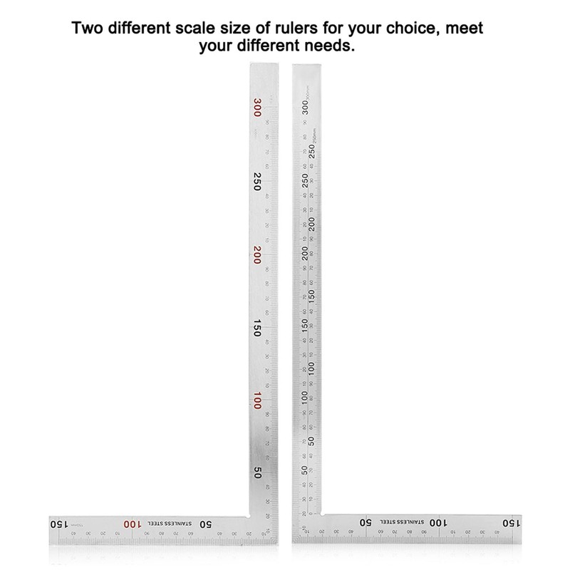 Carpenter's Square with Stop, 90 Degree Try Square, Carpenter's Square,