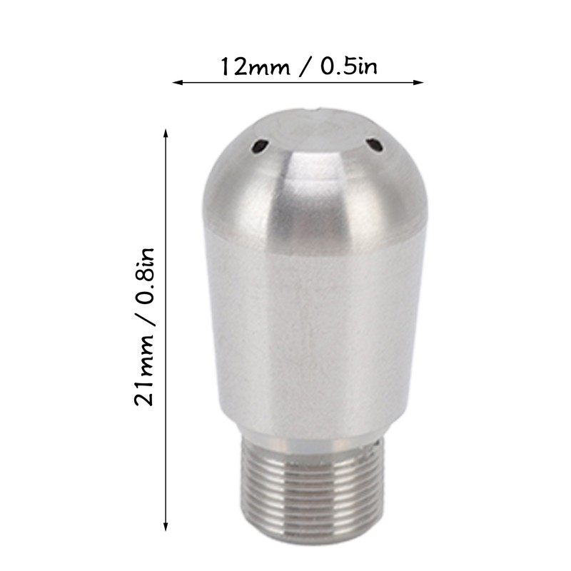 Coffee Machine Steam Nozzle 304 Stainless Steel Milk Foam Spout
