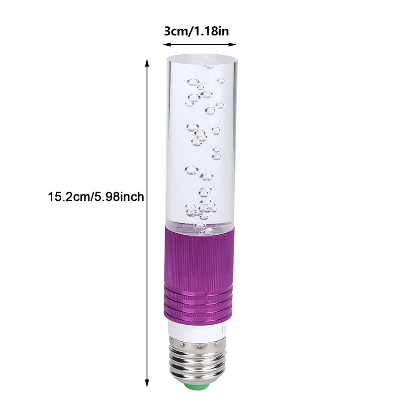 E27 AC85-265V 3W LED RGB Crystal Light Bulb Party Atmosphere