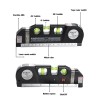 Multipurpose Laser Level Vertical Horizon Measuring Tape Aligner Metric Rulers