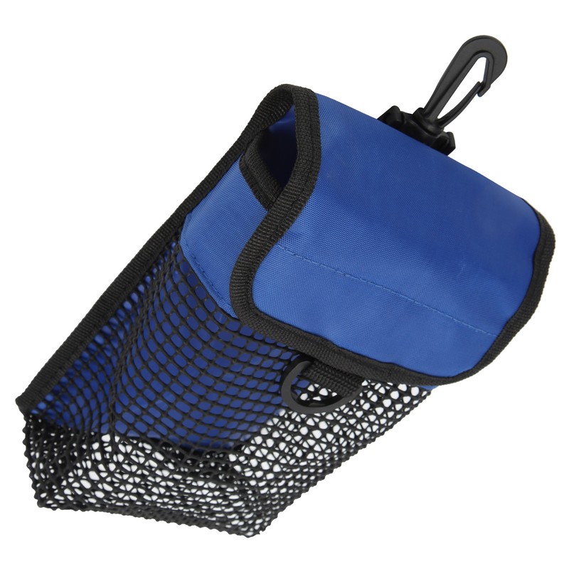 21x14cm Portable Diving Mesh Gear Bag with Hang Buckle Lightweight