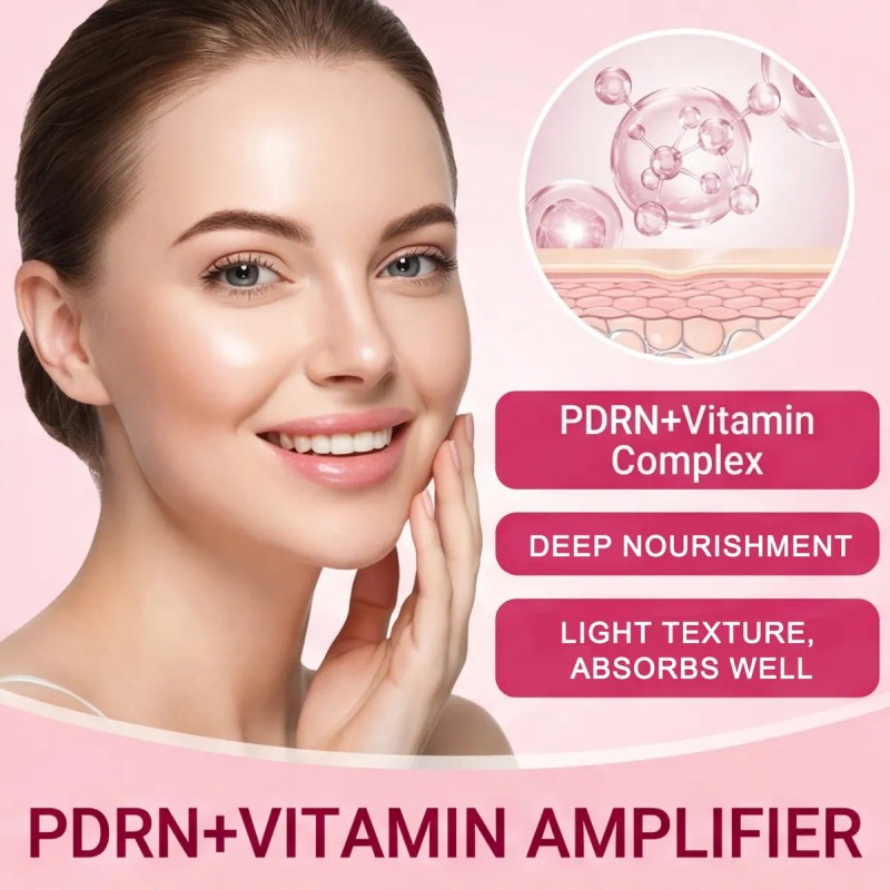 Ampolla Pdrn Pink Vitamin Glow Una Piel Radiante Suave
