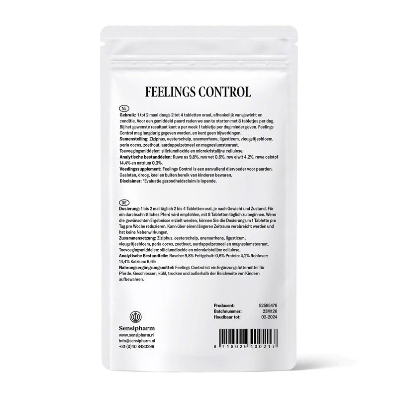 Sensipharm Feelings Control for Horses