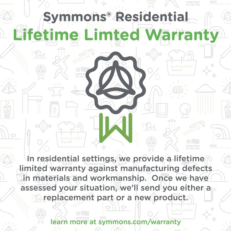 Symmons 353RH Dia Wall-Mounted Robe Hook in Polished Chrome