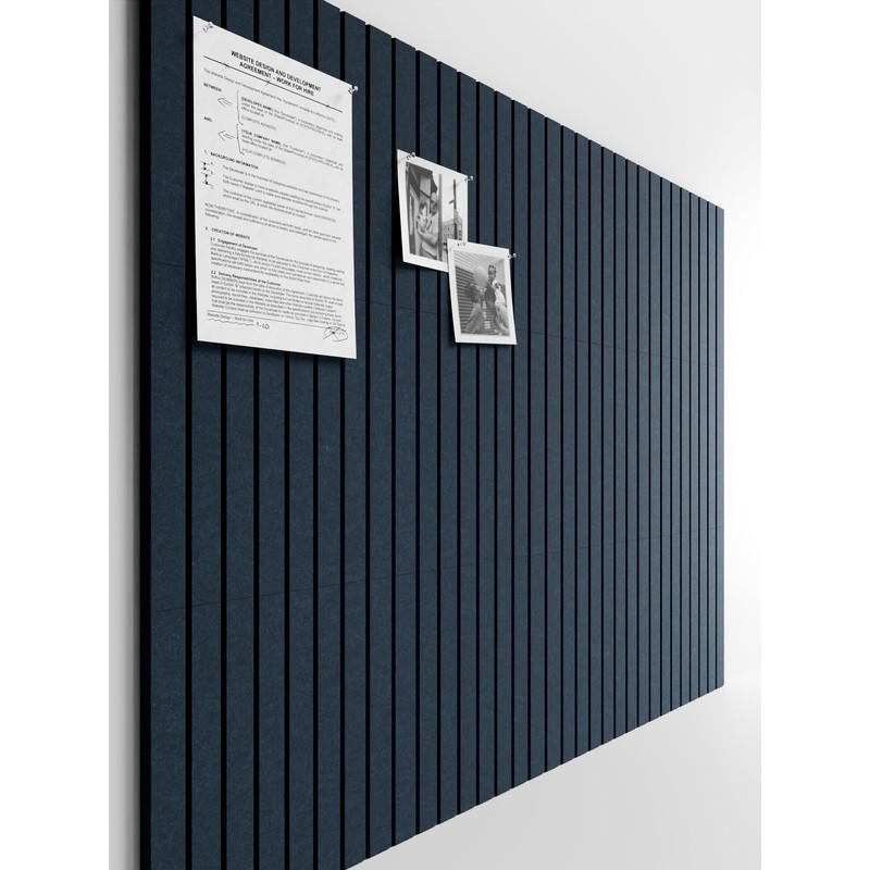 Bumusty Large Cork Board Alternative-48 x 36" Felt Bulletin Board