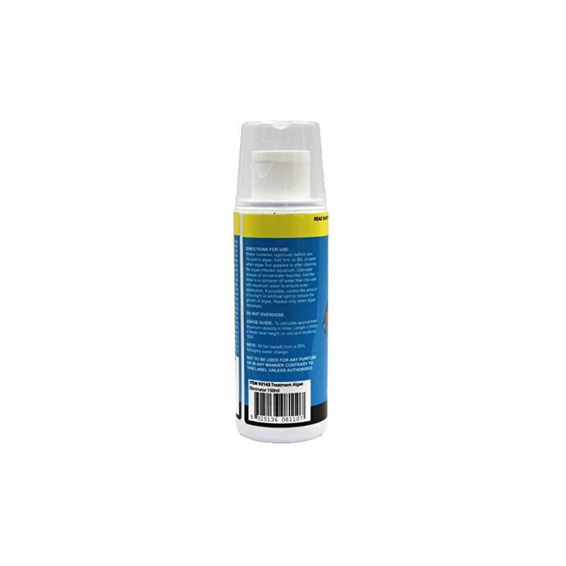 Aquarium Treatment Algae Eliminator 150ml 92142 Fish Tank Aqua One