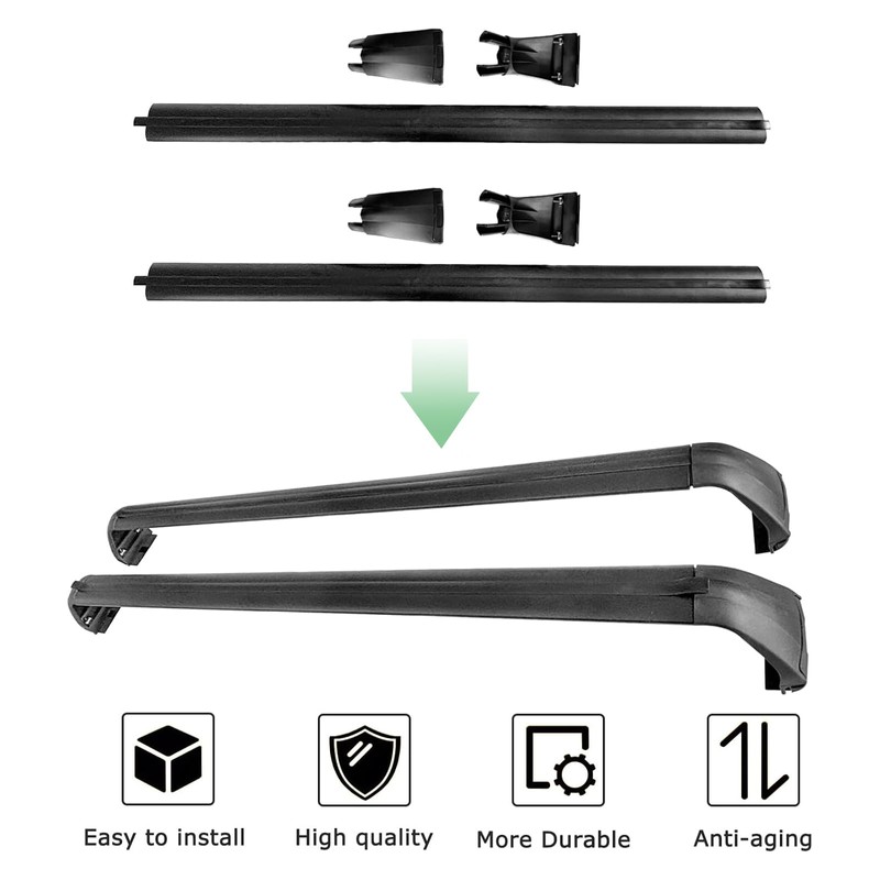 MATMACRO Roof Rack Cross Bars Compatible for 4 Door Jeep