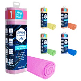 South Sport Swim Shammy Quick Dry Beach Towel - Super Absorbent Swim Towel - Scratch-Free Cloth Fast Drying Towel for Camping, RV