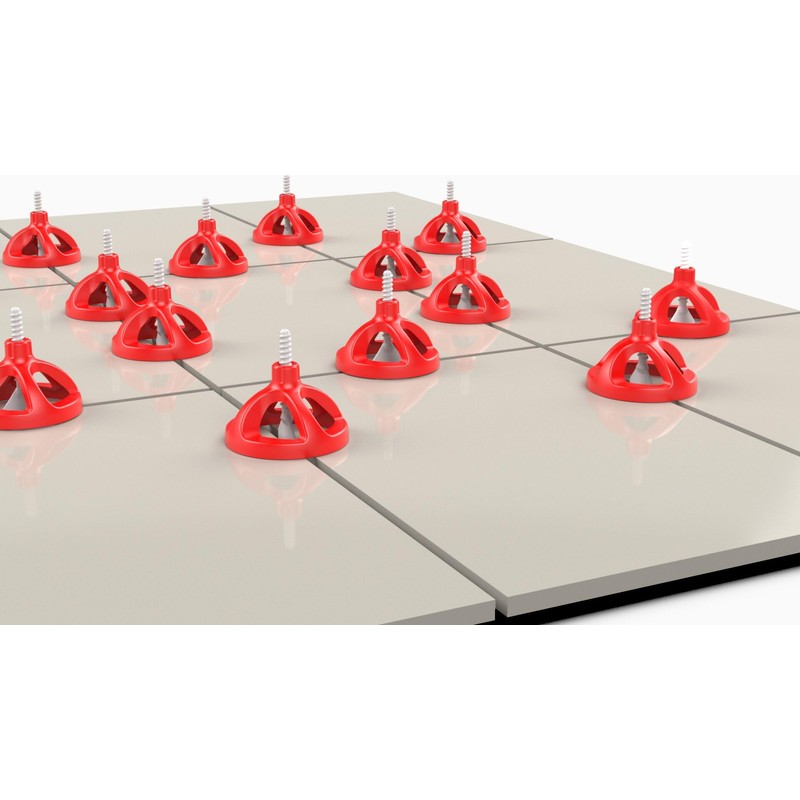 Rubi Tools KIT CYCLONE Tile Leveling System 1/16' 35964, White