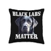 Black Labs Matter Labrador Retriever Mom Dad Dog Lover Funny