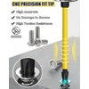 Saipor 12PCS T7-T40 Torx Screwdriver Bit Set 6 Inch /