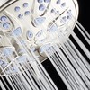 AquaDance Antimicrobial – Anti-Clog High-Pressure 6-Setting Shower Head with Microban