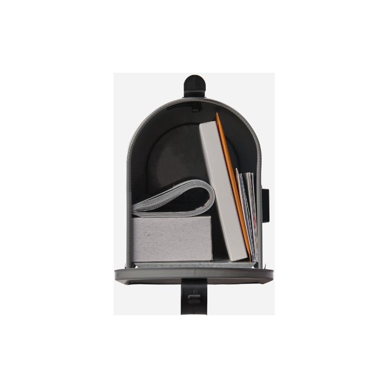 Solar Group ST100000 Postmaster Standard Size Galvanized Steel Rural Mailbox