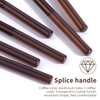 MAANGE 14-Piece Makeup Brush Set with Aluminum Ferrule- Premium Synthetic