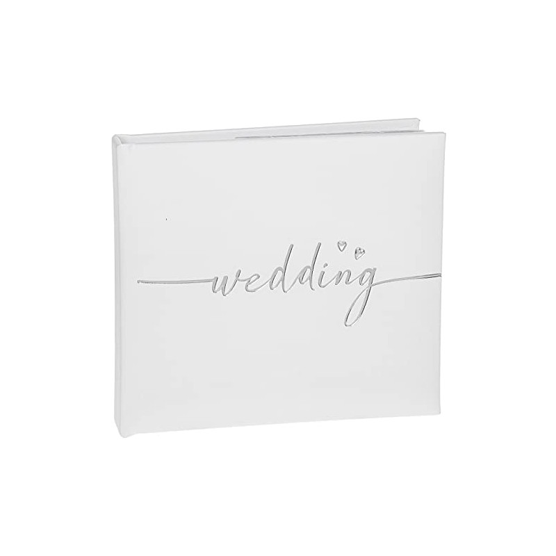 Shudehill Giftware Modern Script - Wedding Album large for 4x6