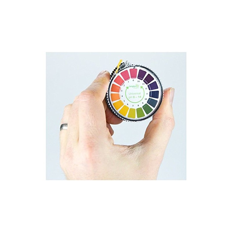 Simplex Health pH-Indikator Lackmus-Test Papier-Streifen Roll, 0-14 Für Wasser -