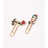 Frida Kahlo Paper Clip Set - Book Mark, Office Supplies,