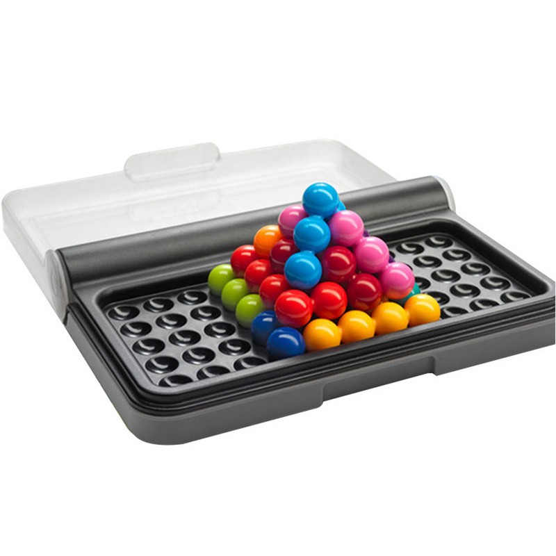 120 Fun Challenges Fit Bead Plate IQ Logical Mind 3D