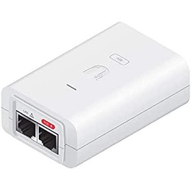 Ubiquiti Networks PoE Injector, 48 VDC, 24 W White, POE-48-24W-WH (White)