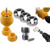 Unbranded Electric Drill Compatible PVC Pipe Threader Kit with Various